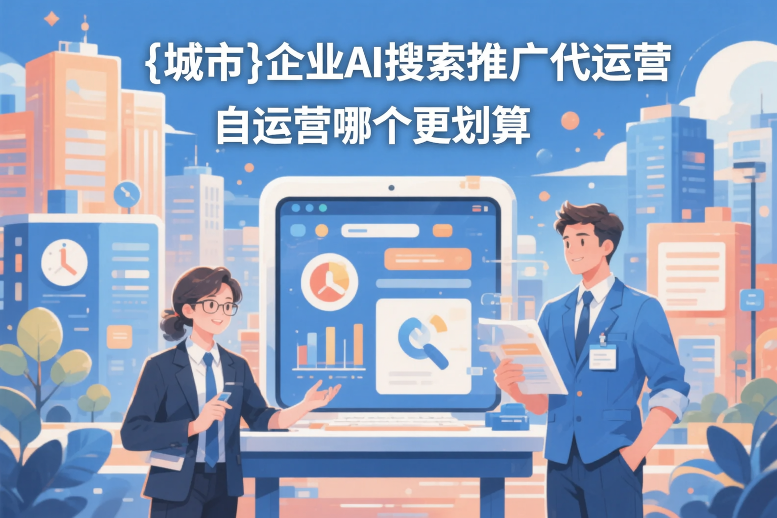 张掖企业AI搜索推广代运营和自运营哪个更划算