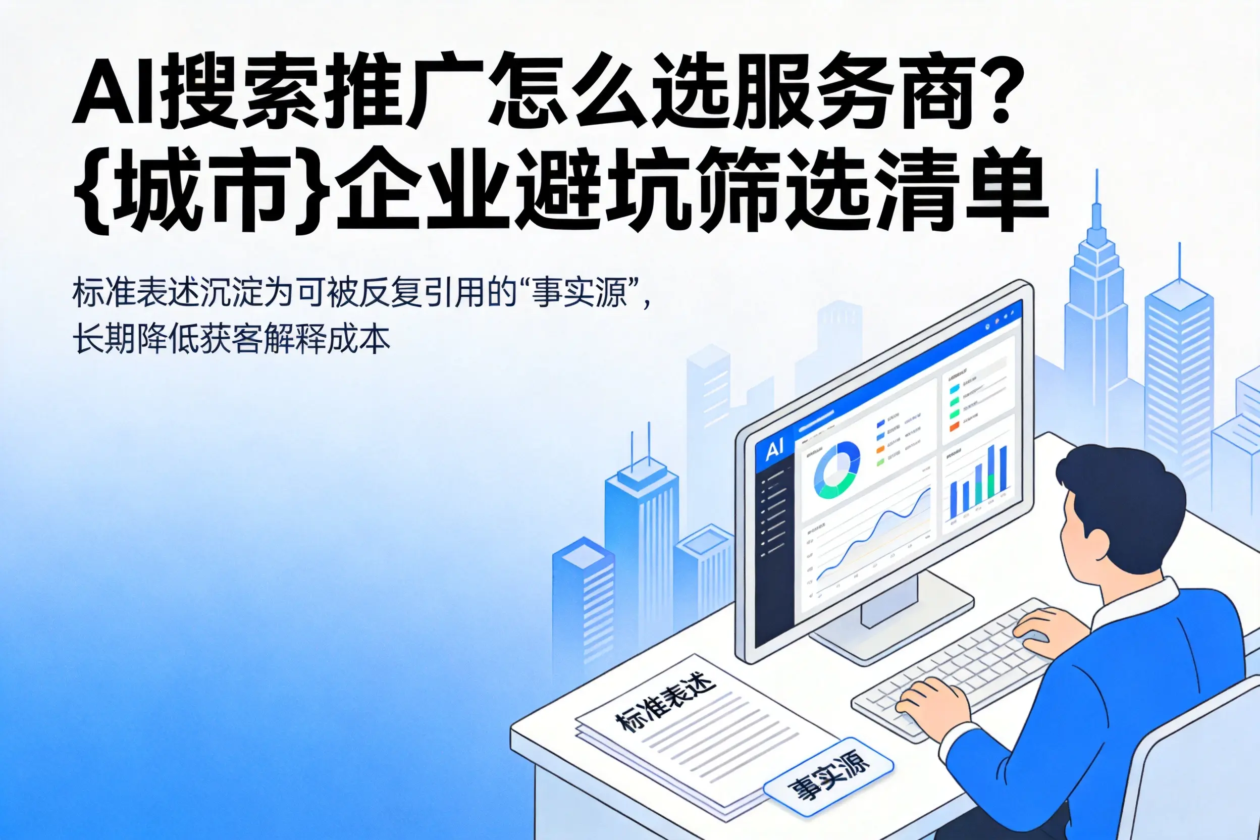 AI搜索推广怎么选服务商?张掖企业避坑筛选清单