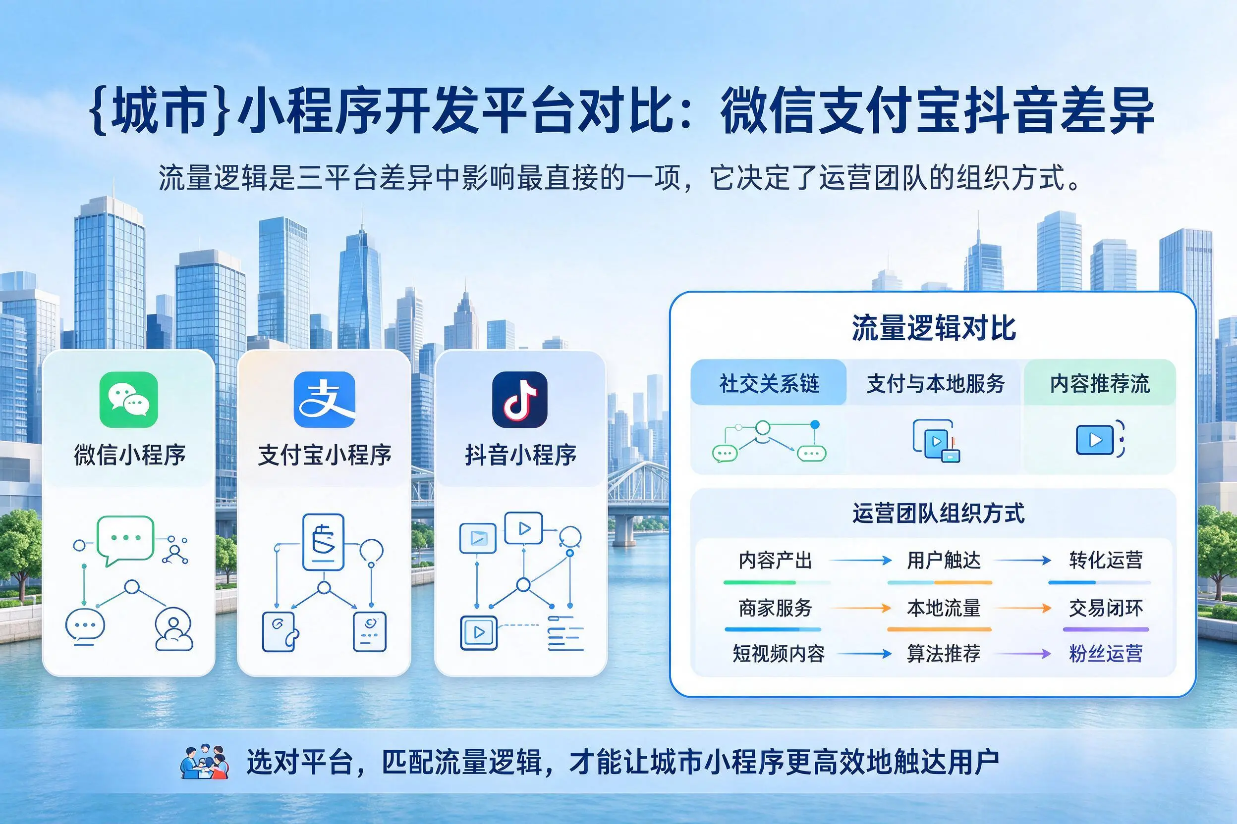 张掖小程序开发平台对比：微信支付宝抖音差异