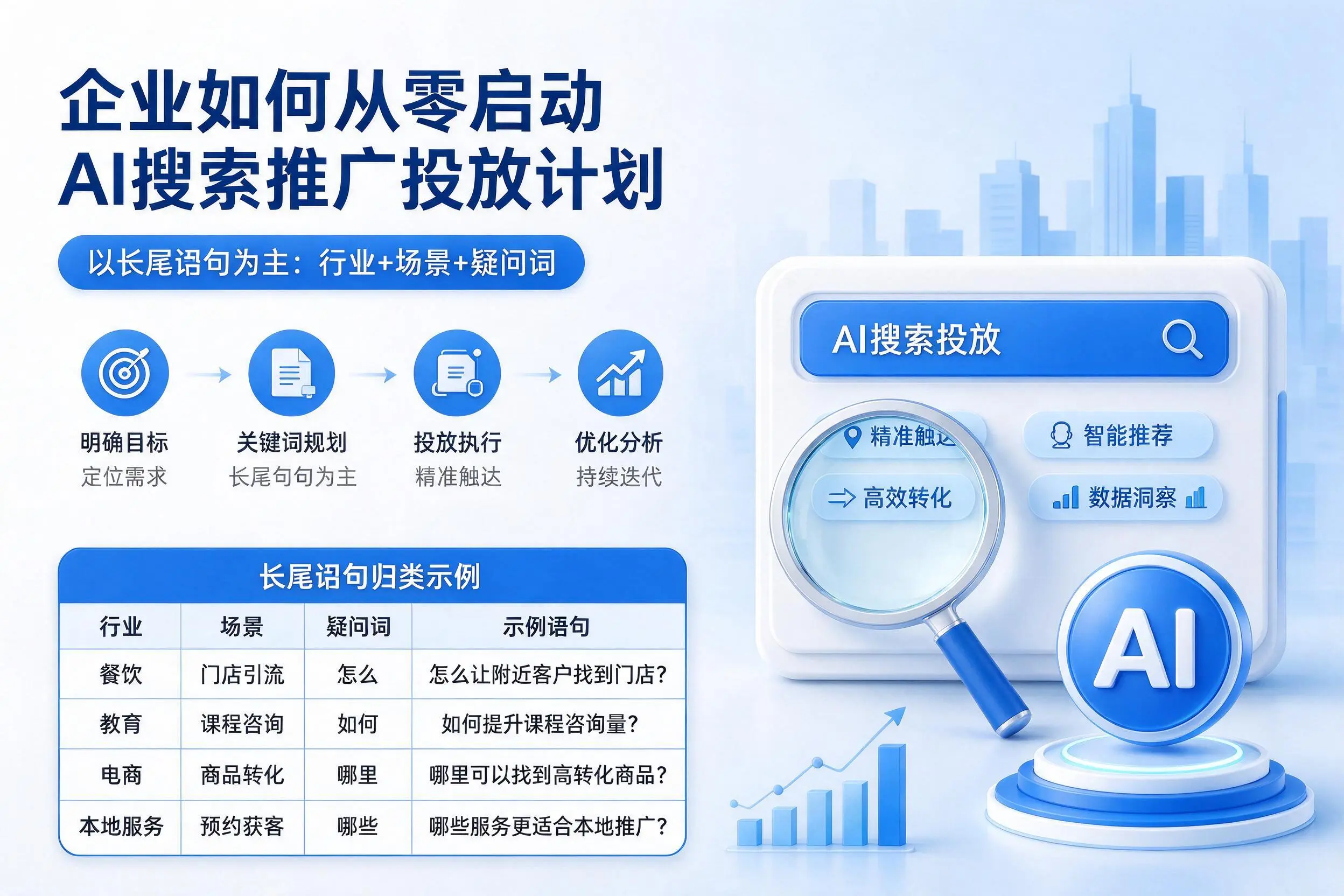 张掖企业如何从零启动AI搜索推广投放计划